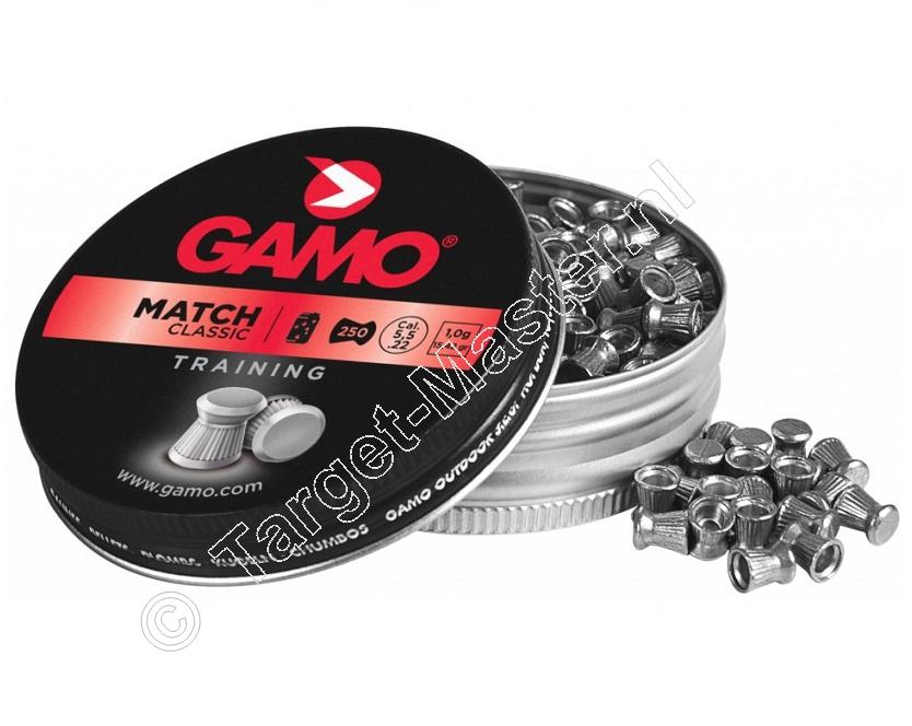 Gamo Match 5.50mm Luchtdruk Kogeltjes blikje 250